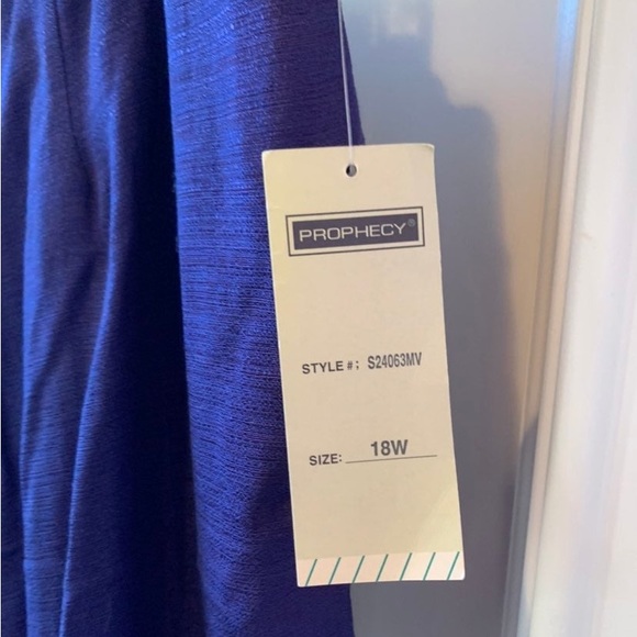 NEW BEAUTIFUL PURPLE DRESS PANTS W/POCKETS SIZE 18W - Picture 5 of 8